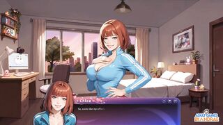 Ep2: Roxanne Flashes Her Assets - My Waifu's Stream Is Going Viral
