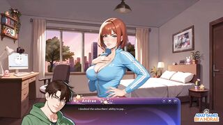 Ep2: Roxanne Flashes Her Assets - My Waifu's Stream Is Going Viral