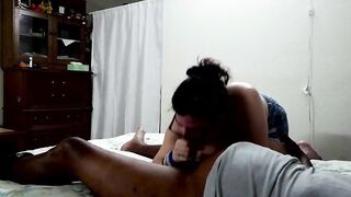 Filthy Mouth Demon Likes Gobbling Hard Ebony Schlong BBC