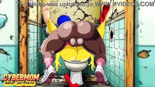 Most good Porn Toons with Married Housewife Mrs. Simpson by CYBERMOM. Compilation. Sniff Pants, Gloryhole, cheating