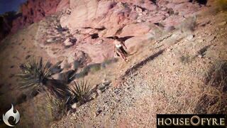HOUSEOFYRE- All Natural Large Titties and Large Booty on this Hippie Playgirl SEXY BANGING