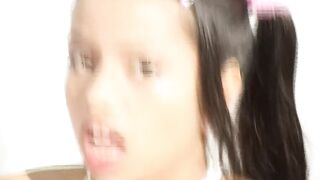 Little Lupe Oral and Banging on top