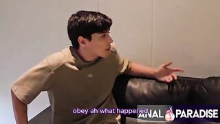 TIMY DISCOVERS HIS STEPMOTHER BANGING THE BODYGUARD AND THIS BABE SUGGESTS HIM HER BOOTY SO THAT GUY WON’T SAY EVERYTHING.
