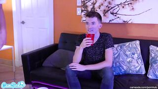 Sexy cheating girlfriend caught banging at game of thrones see party
