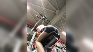 Masturbating in the changing room