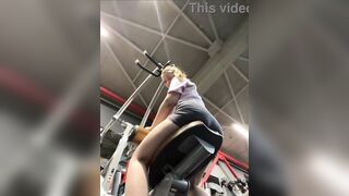 Masturbating in the changing room