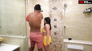 Nifty Butt Latin chick Goes Nuts When BBC Ploughs Her Perspired Bang Gap