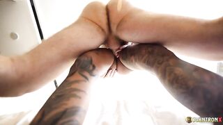 JohnTronX - A charming, tall, tattooed Thai hottie stood there as I banged her