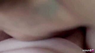 Plump and Overweight Older Pick Up for 1st Time no fucking-rubber Interracial Sex with cum on Massive Booty