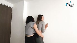 My most good ally's wife's booty squeezes my throat very well
