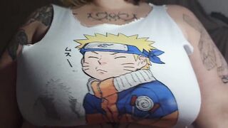 Cutting My Shirt so It Can Fit 'em More excellent (sfw)