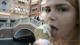 Alina West takes the creampie is coz this babe's freaky