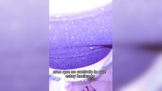 ENCUENTRO a mi AMIGA en el baño y COJEMOS hasta hacerle CREAMPIE