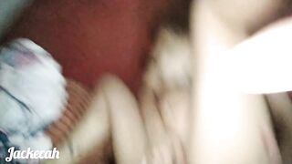 Puta safada gozou muito que lambuzou o pau gostoso