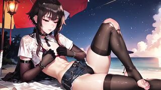 Megumin's 1st Anal Sex During the time that on Vacation in Ai Adaptation Konosuba