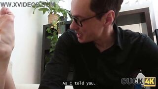 CUCK4K. Anal invasion with stranger on camera