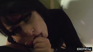Deepthroat Gagging mother I'd like to fuck Unleashes Outdoor Urinate Fountain