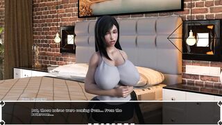 Tifa's Darksome Heaven Boyfriend Nearly Catching His Girlfriend Cheating in the Biffy - Movie scene 17