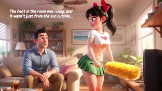 Hawt Ardent Chores in the Colorful Barrio Cleaning Becomes Pure Steamy Wish and Enjoyment (AI generated)
