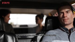 Wife Having Enjoyment With Stranger Infront Of Cuckold Spouse In Taxi