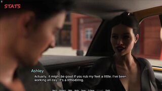 Wife Having Enjoyment With Stranger Infront Of Cuckold Spouse In Taxi