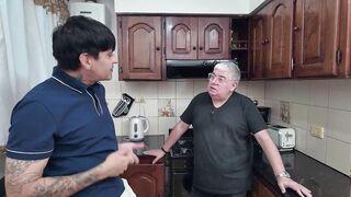 Food delivery ends in a wild anal session during the time that my ally is away