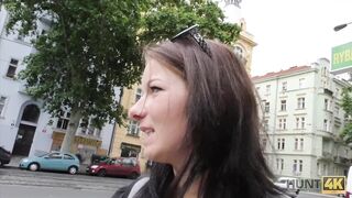 HUNT4K. Sexy banging in the capital of Czechia
