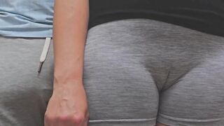 Public Bus Tugjob Stranger Cum Raw, risky, and banging hawt! This babe strokes his thick shlong, teasing him until that guy explodes in public transport