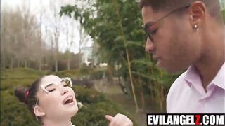 Small Breasty Chick Likes BBC