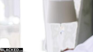 BLACKED Slutty Golden-haired Grad Student Screws Married BBC
