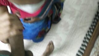 Brother-in-law swallowed the juice of sister-in-law's twat alone