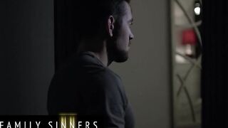 FAMILY SINNERS - Beautiful Brunette hair Seduces Her Stepbrother To Show Him That Breaking Rules Feels So Much More excellent