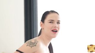 Lola, a nasty brunette hair, gets pounded just the way that babe wanted.