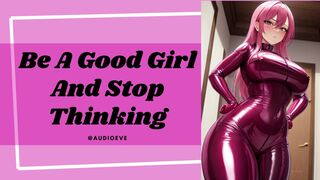 Be A Nice Angel And Stop Thinking - wlw Lesbo Gentle Femdom ASMR Audio Roleplay