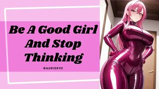 Be A Nice Angel And Stop Thinking - wlw Lesbo Gentle Femdom ASMR Audio Roleplay