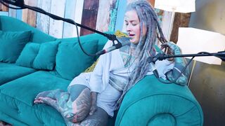 I talk about N - Needed - ASMR podcast SFW talking alternative slender beauty dreadlocks tattoo model inked angel