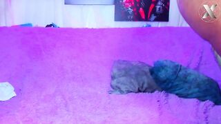 Masturbating Thinking About My Lesbo Girlfriend: Real Climax
