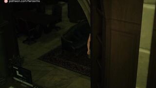Unfathomable hard wank - The sims 4