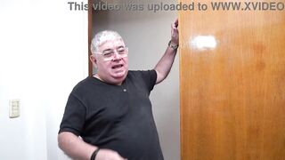 Food delivery ends in a wild anal session whilst my ally is away