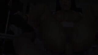 Screwing with a sexy butt Latin chick doctor anal pussy large weenie (Ai generated)