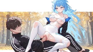 eighteen year old gets screwed in the forest by russian dude