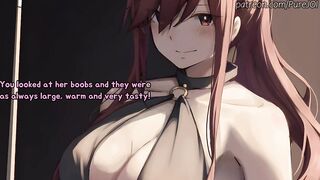 Get Erza Scarlet's paizuri as a award for being her compliant hunk (JOI)