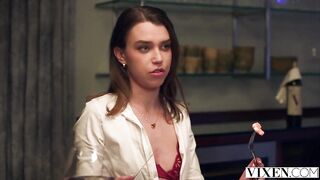 VIXEN Hawt Besties Turned Rivals Ashby Winter And Elena Vedem Compete For Hawt Chefs Wang
