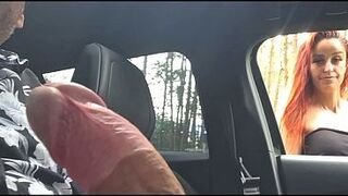 Risky masturbation in public!