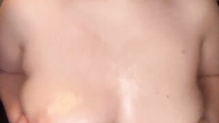 Rubbing My Oily Large Melons