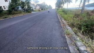 I Asked My Neighbour to Give Me a Ride Home, and Then This babe Banged Me