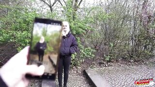 GERMAN SCOUT - Petite Swiss Teen Lilly Lovemoon eighteen Pick Up for real 1st Time Casting Sex
