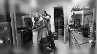 This bastard banged the cleaning lady, but it was all caught on camera