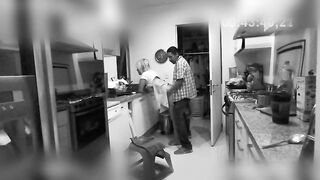 This bastard banged the cleaning lady, but it was all caught on camera