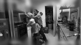 This bastard banged the cleaning lady, but it was all caught on camera